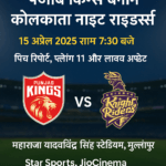 Punjab Kings (PBKS) Probable Playing 11
